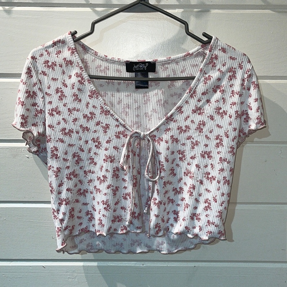 Open Front Crop Top by Just Polly New York